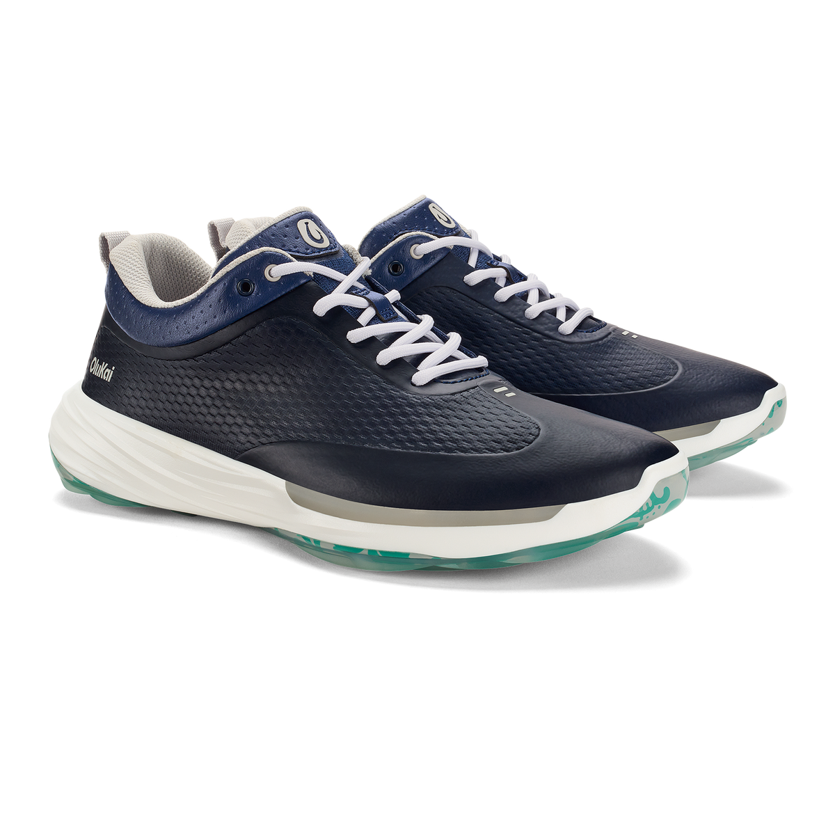 OluKai Best Seller | Mākena Men’s Waterproof Golf Shoes - Mood Indigo