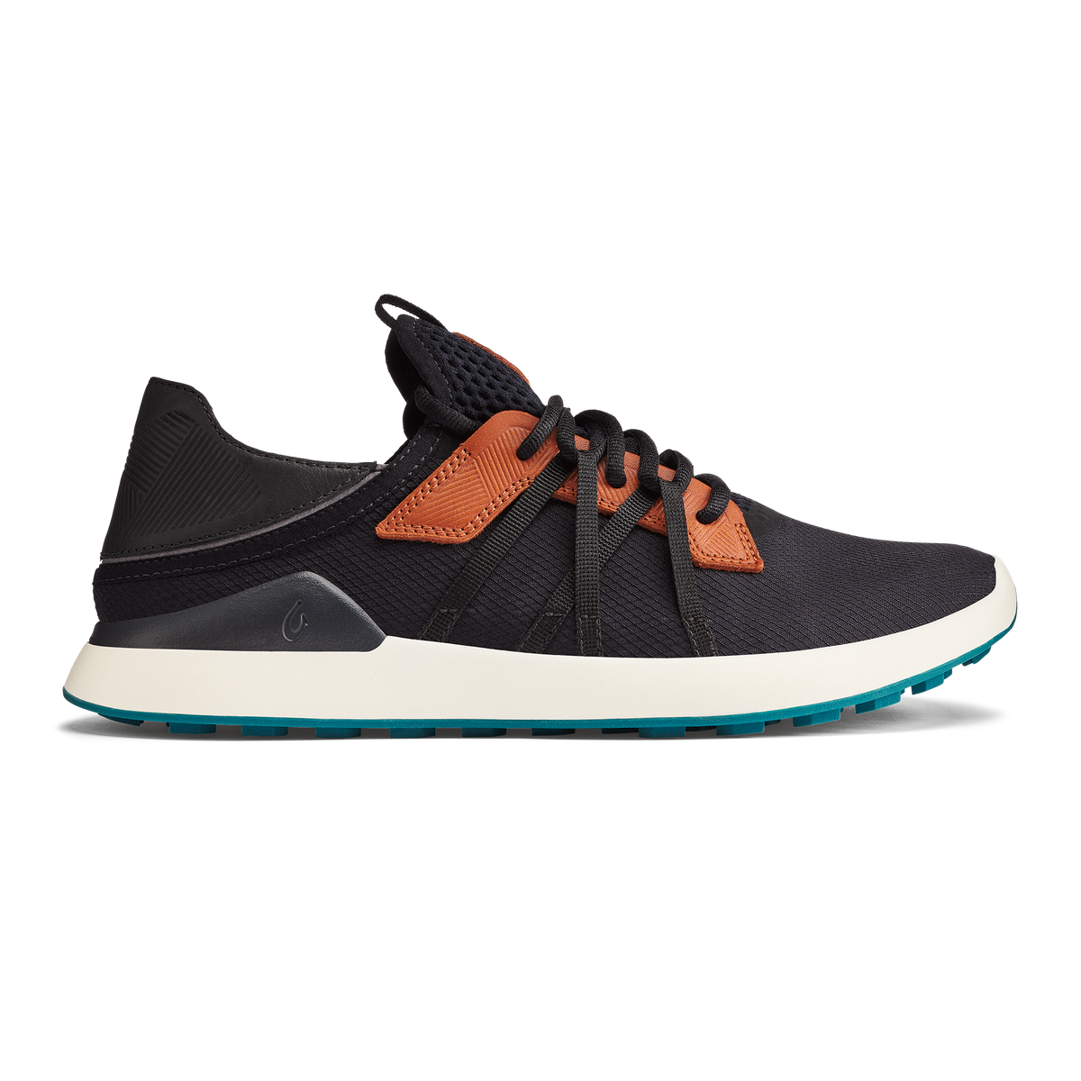 OluKai Discount | Manele Men’s Breathable Golf Shoes - Black / Dark Shadow