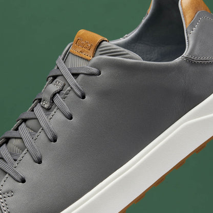 OluKai Recommended | Wai‘alae Men’s Waterproof Leather Golf Shoes - Stone