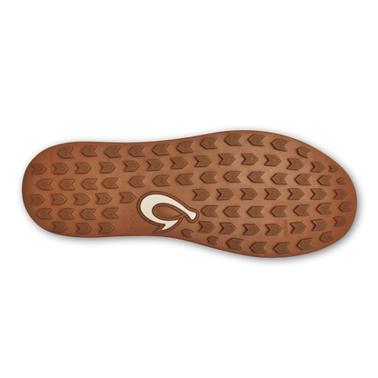 OluKai Recommended | Wai‘alae Men’s Waterproof Leather Golf Shoes - Stone