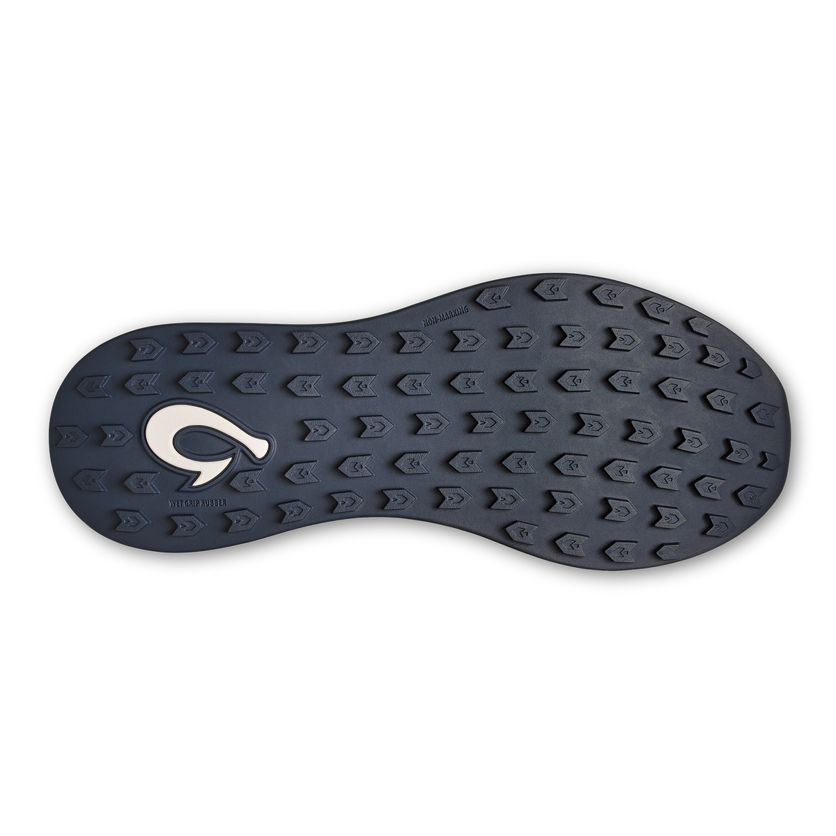 OluKai Hot Sale | Manele Men’s Breathable Golf Shoes - Bright White / Mood Indigo