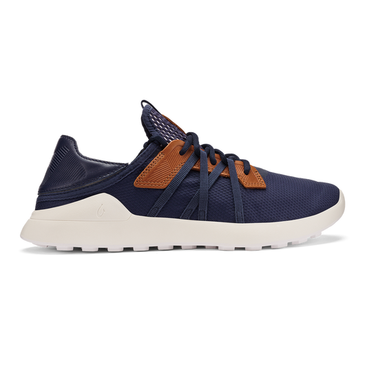 OluKai Featured | Manele Men’s Breathable Golf Shoes - Trench Blue