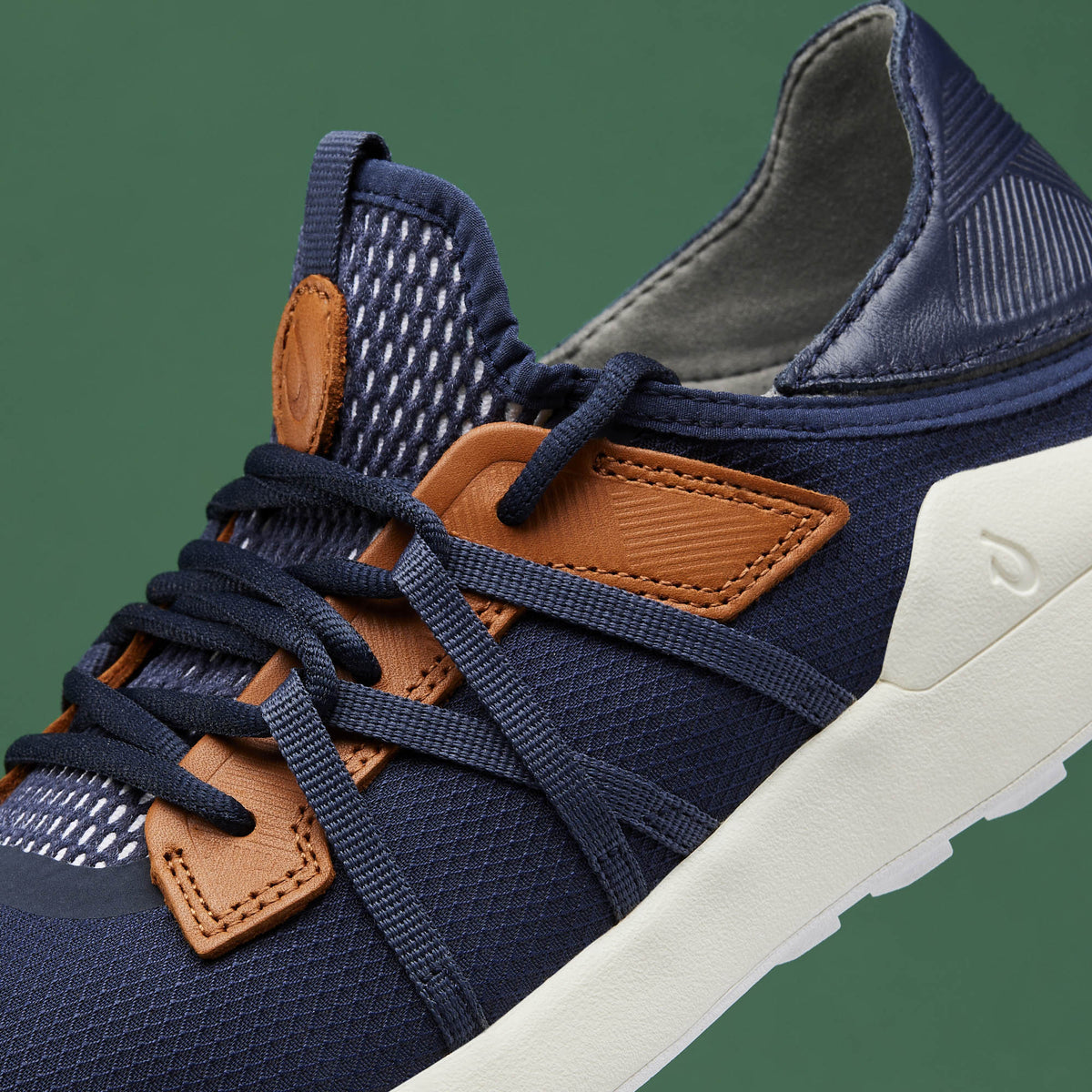 OluKai Featured | Manele Men’s Breathable Golf Shoes - Trench Blue
