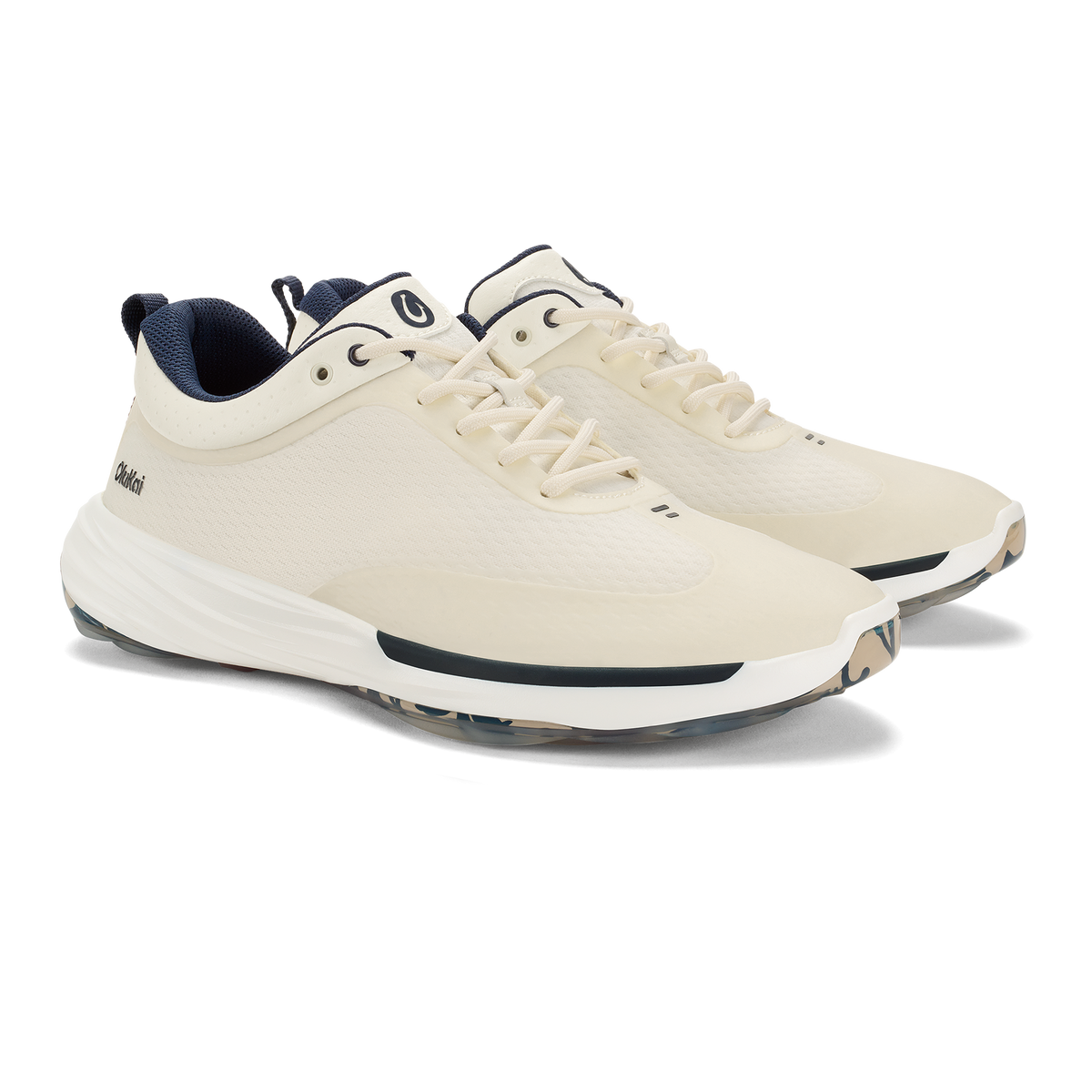 OluKai Best Seller | Mākena Men’s Waterproof Golf Shoes - White Sand