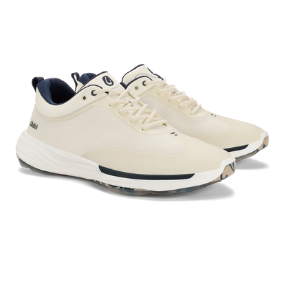 OluKai Best Seller | Mākena Men’s Waterproof Golf Shoes - White Sand