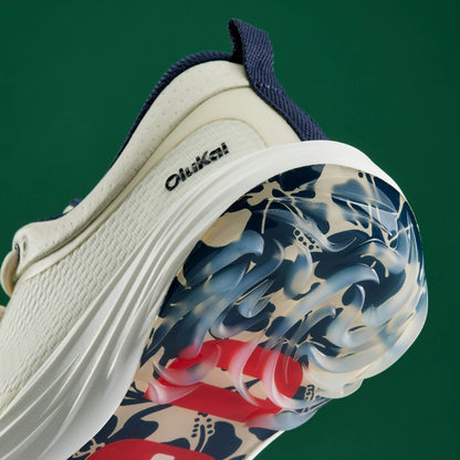 OluKai Best Seller | Mākena Men’s Waterproof Golf Shoes - White Sand