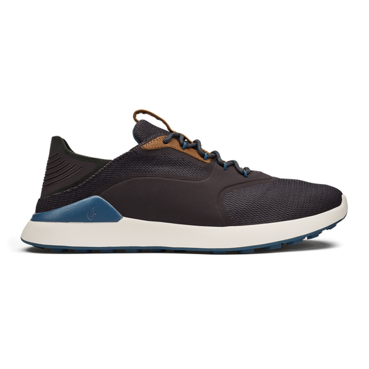 OluKai Classic | OluKai Kā‘anapali Men’s Golf Shoe - Pavement / Vintage Blue