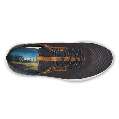 OluKai Classic | OluKai Kā‘anapali Men’s Golf Shoe - Pavement / Vintage Blue