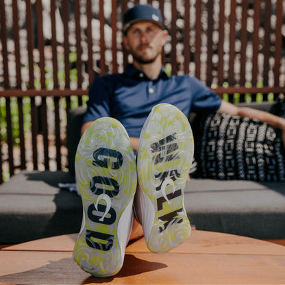OluKai Customer Favorite | Mākena Men’s Waterproof Golf Shoes - Sterling