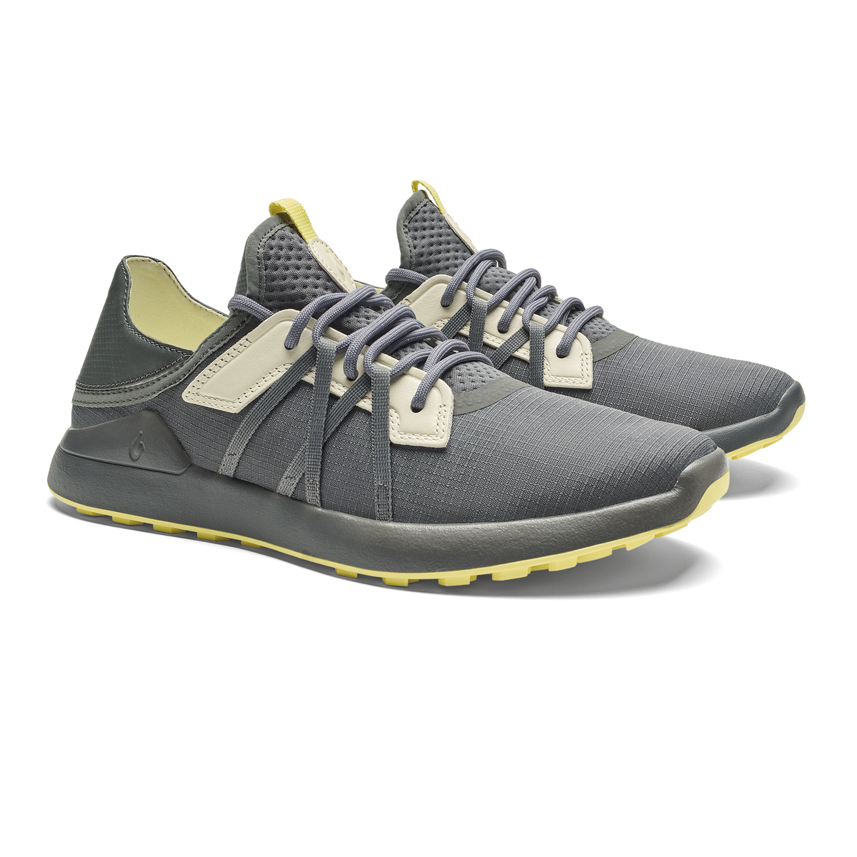 OluKai Smart Buy | Manele Men’s Breathable Golf Shoes - Rock / Flower