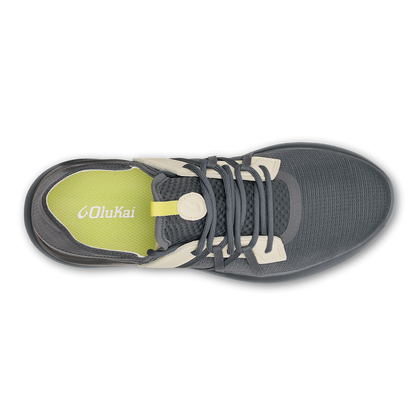 OluKai Smart Buy | Manele Men’s Breathable Golf Shoes - Rock / Flower
