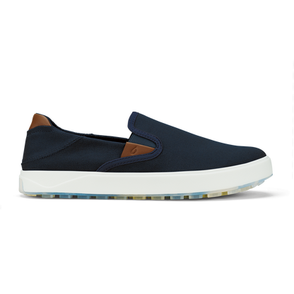 OluKai Exclusive | Wai‘alae Slip On Men’s Golf Shoes - Trench Blue