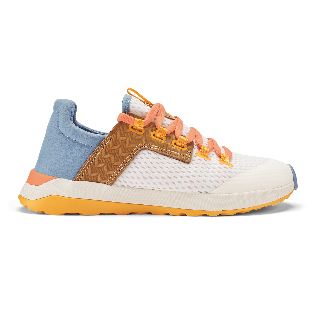OluKai Latest | Wailuku Women’s Athletic Shoes - Bright White / Sea Ice