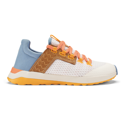 OluKai Latest | Wailuku Women’s Athletic Shoes - Bright White / Sea Ice