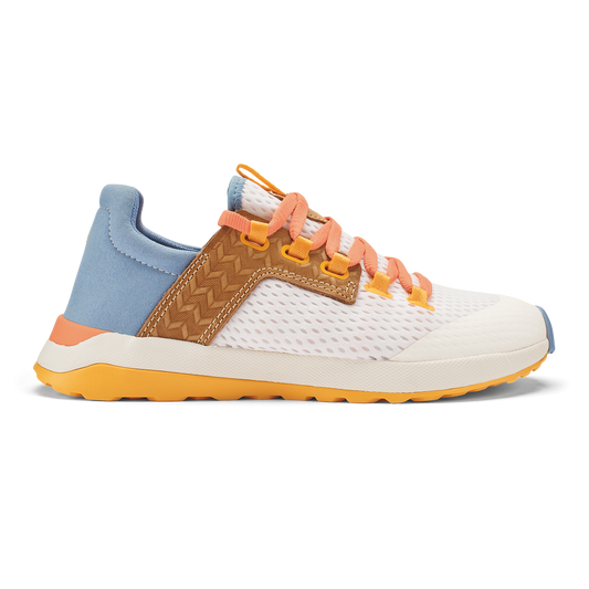 OluKai Latest | Wailuku Women’s Athletic Shoes - Bright White / Sea Ice