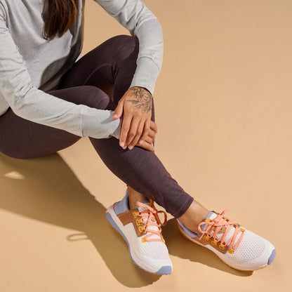 OluKai Latest | Wailuku Women’s Athletic Shoes - Bright White / Sea Ice