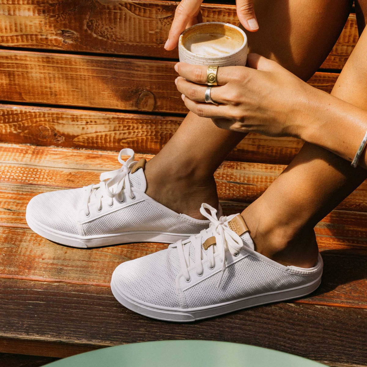 OluKai Popular | Pehuea Lī Women's Sneakers - White