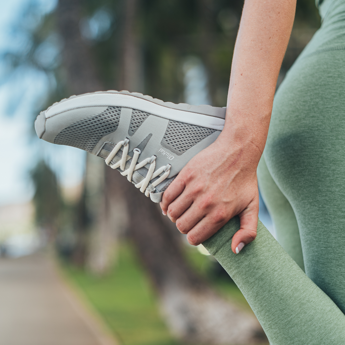 OluKai Trending | Huia Women’s Athleisure Shoes - Pale Grey