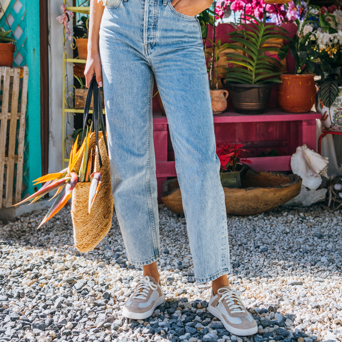OluKai Everyday | Kīlea Women’s Sneaker Shoes - Tan / Tapa