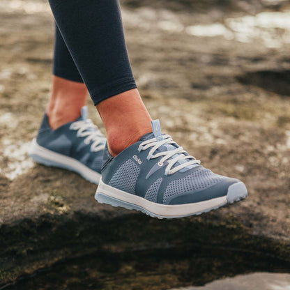 OluKai Popular | Huia Women’s Athleisure Shoes - Vintage Blue / Sea Ice