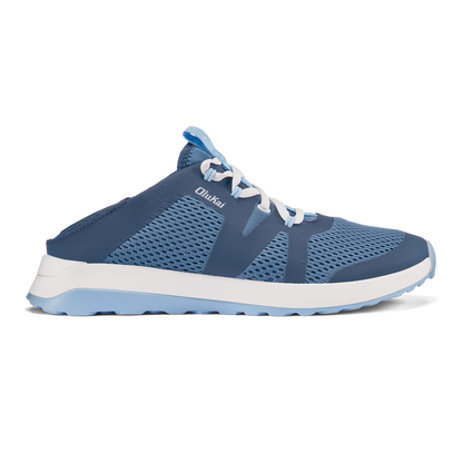 OluKai Popular | Huia Women’s Athleisure Shoes - Vintage Blue / Sea Ice