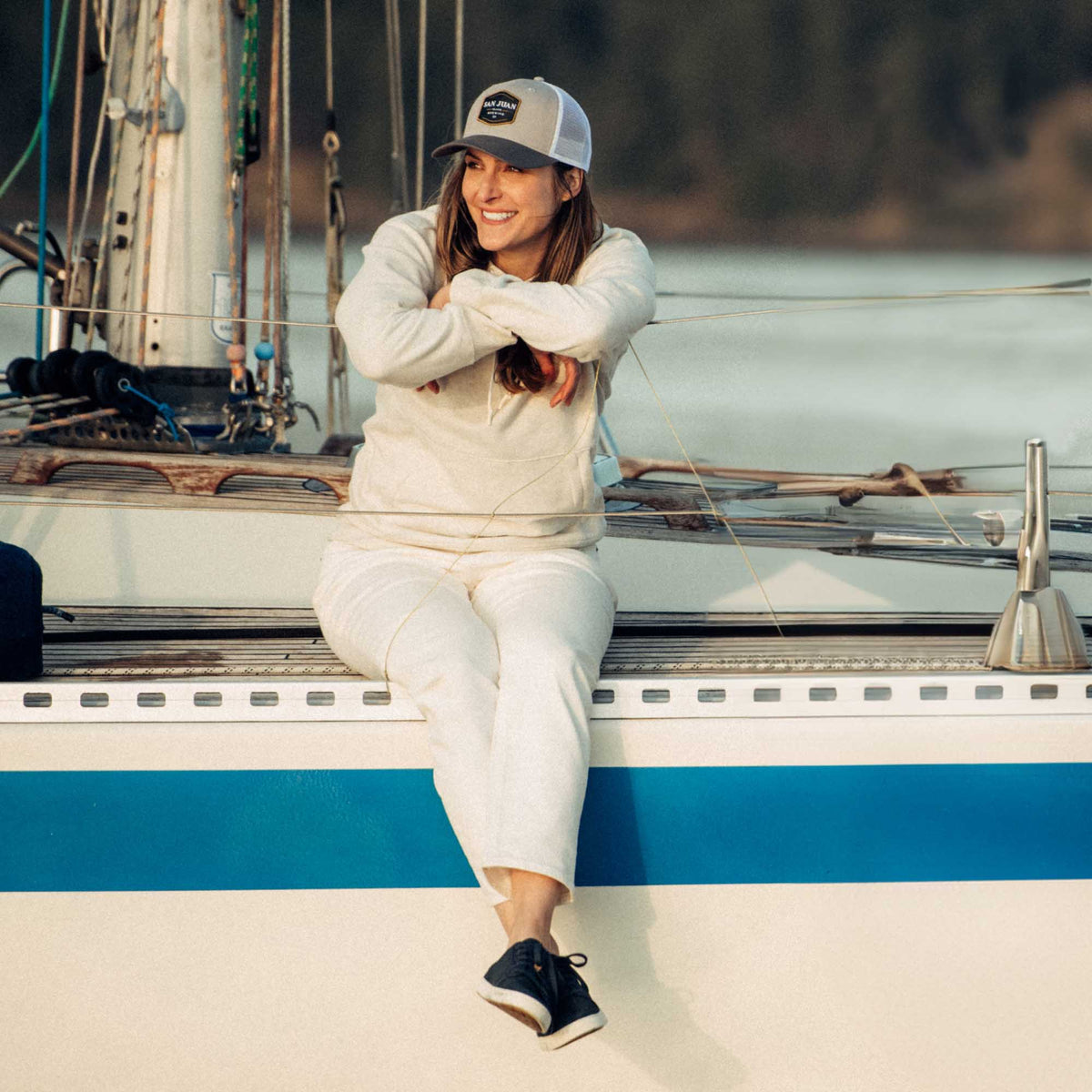 OluKai Latest | Pehuea Lī Women's Sneakers - Trench Blue