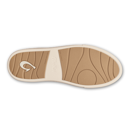 OluKai Trending | Hā‘upu Women’s Leather Sneakers - Onyx