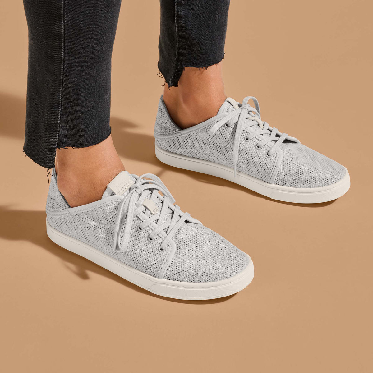 OluKai New | OluKai Pehuea Lī Women's Sneakers - Mist Grey