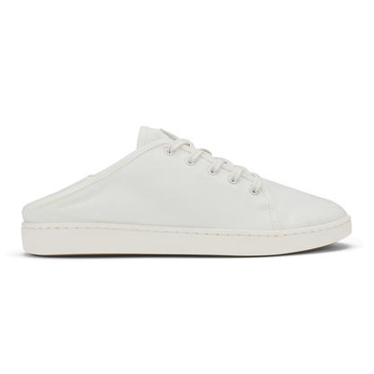 OluKai Latest | OluKai Pehuea Lī Canvas Women's Sneakers - Bright White