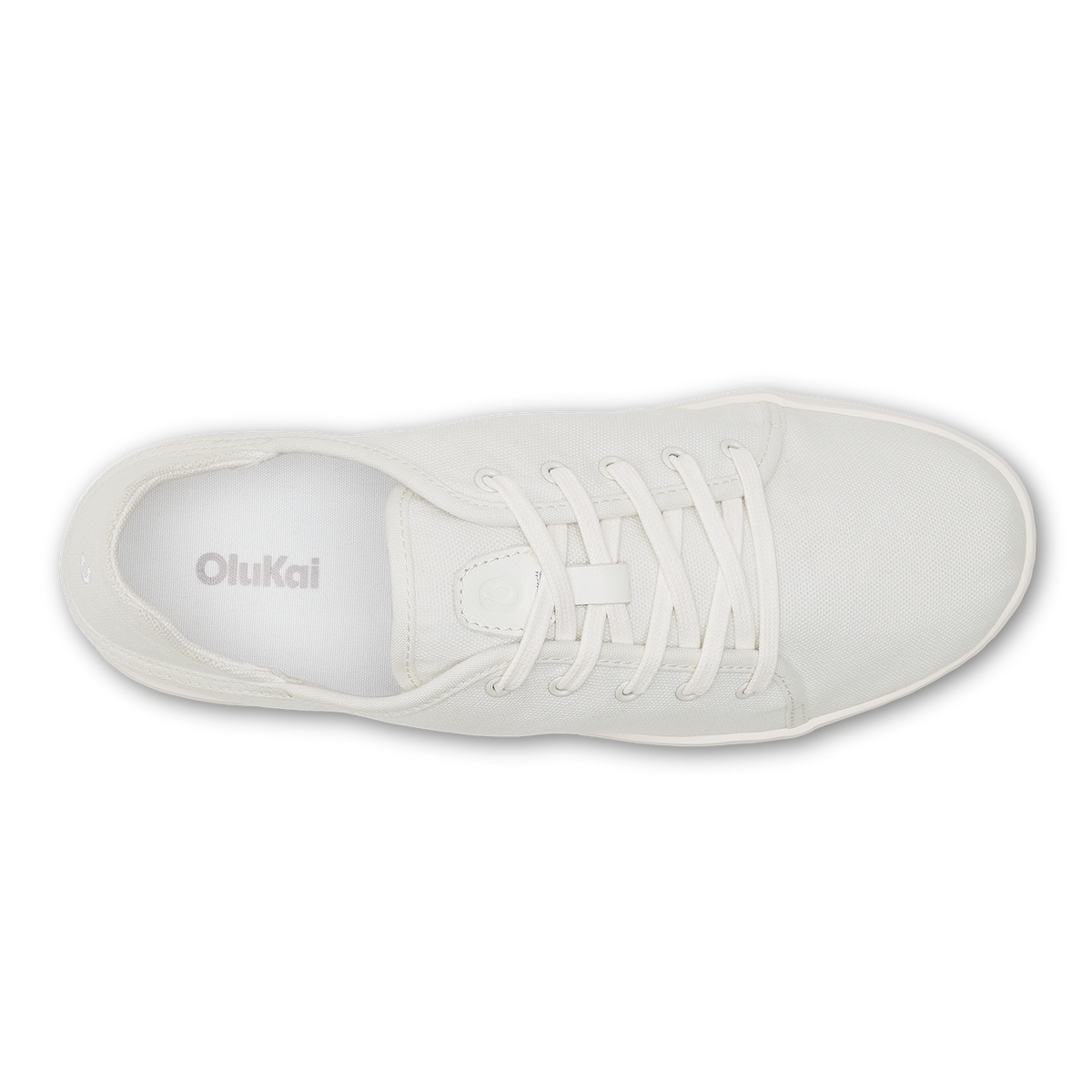 OluKai Latest | OluKai Pehuea Lī Canvas Women's Sneakers - Bright White