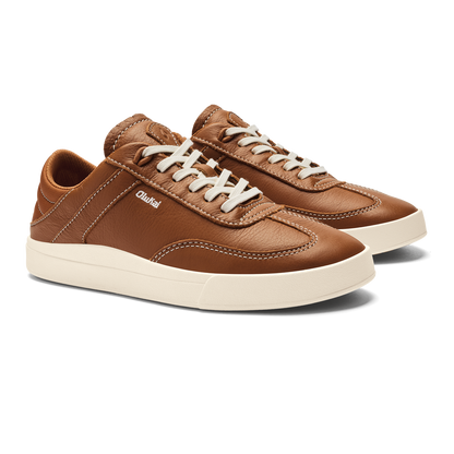 OluKai Discount | Hā‘upu Women’s Leather Sneakers - Fox