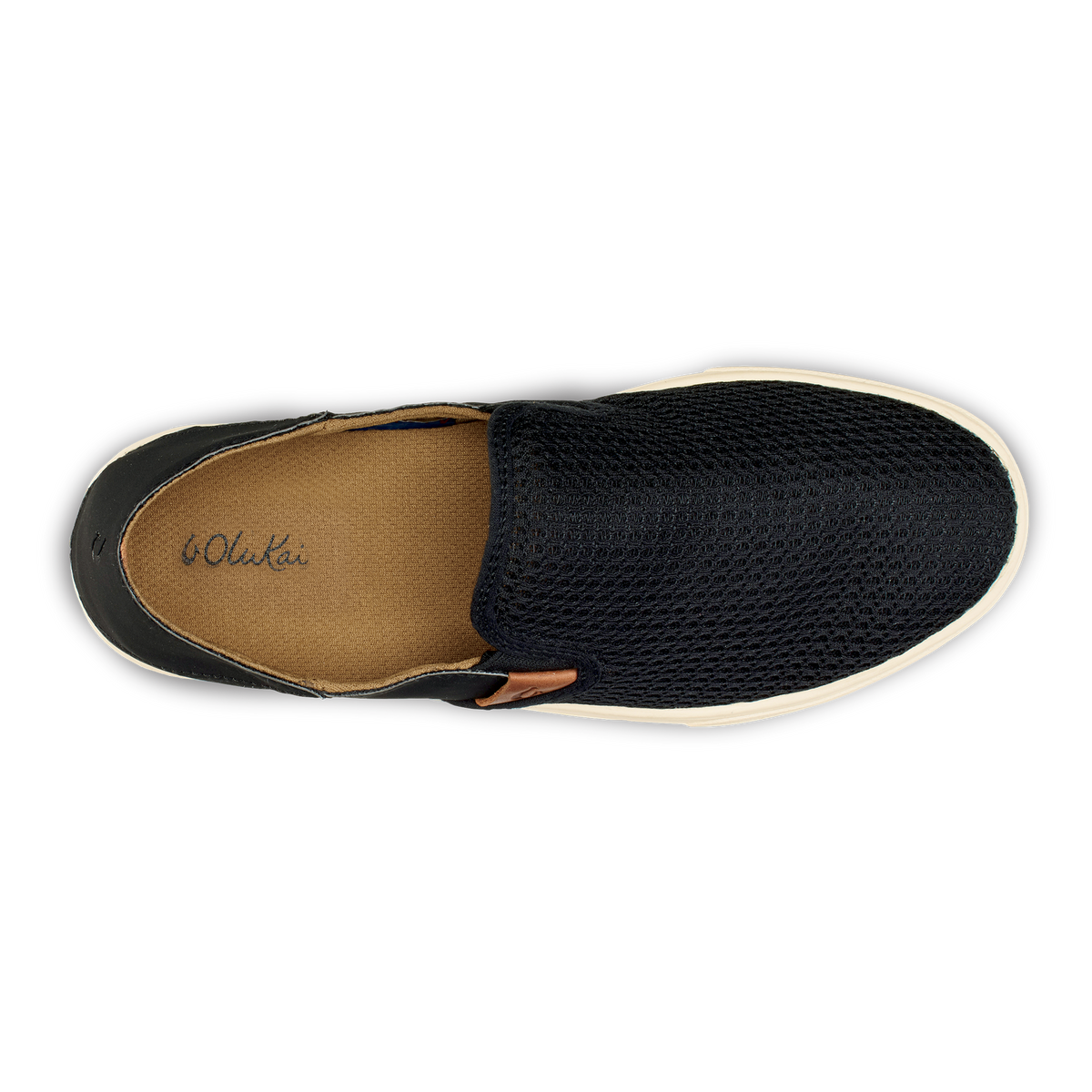 OluKai Customer Favorite | Pehuea Women's Breathable Slip-On Sneakers - Black