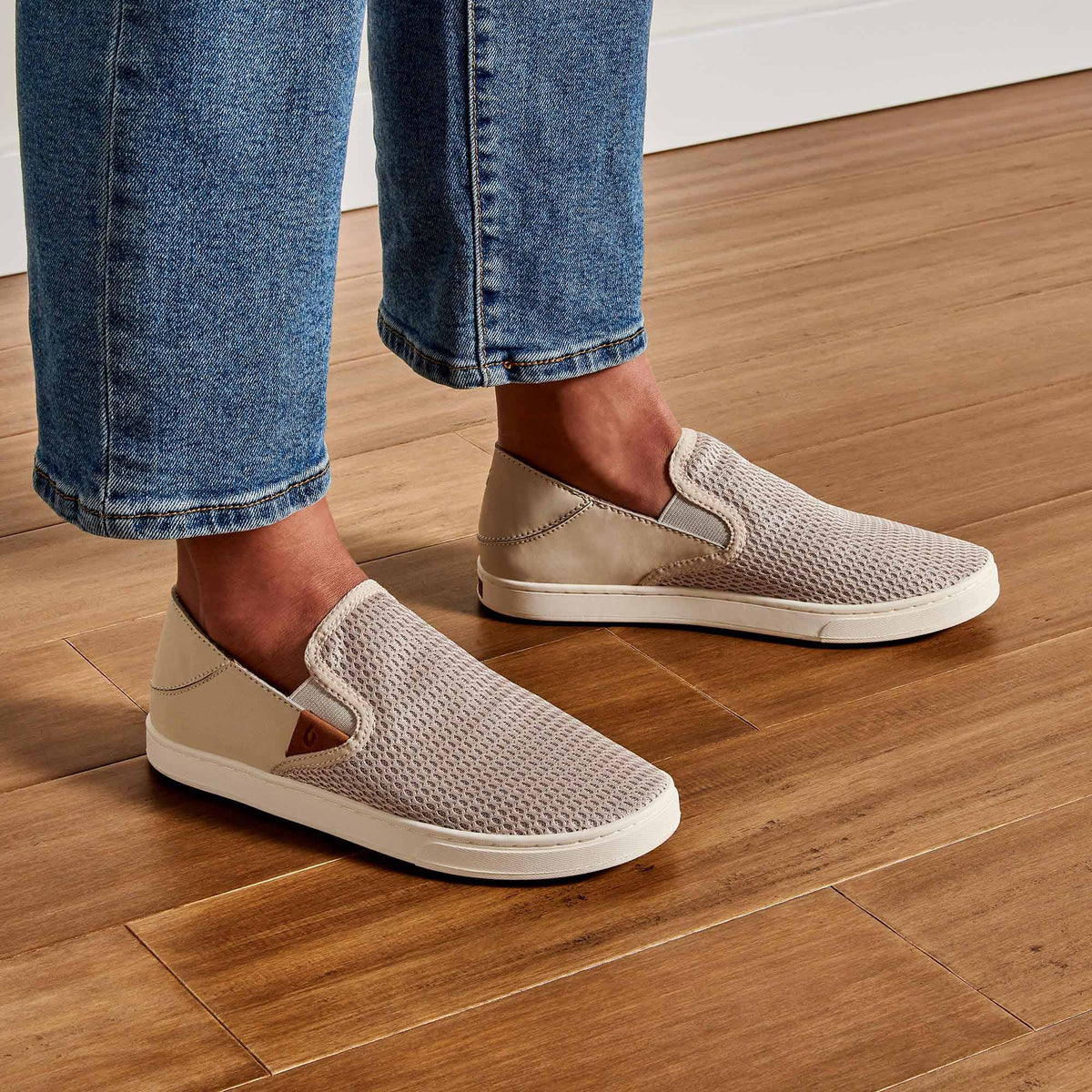 OluKai Special Offer | Pehuea Women's Breathable Slip-On Sneakers - Tapa