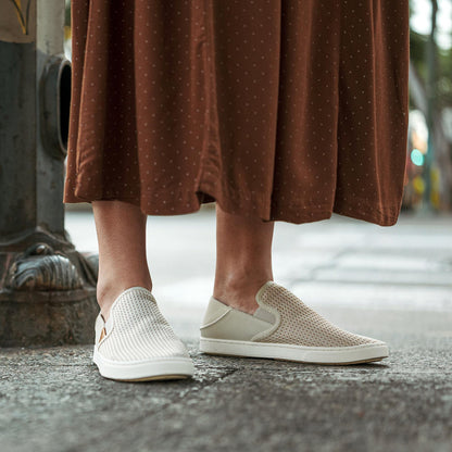 OluKai Special Offer | Pehuea Women's Breathable Slip-On Sneakers - Tapa