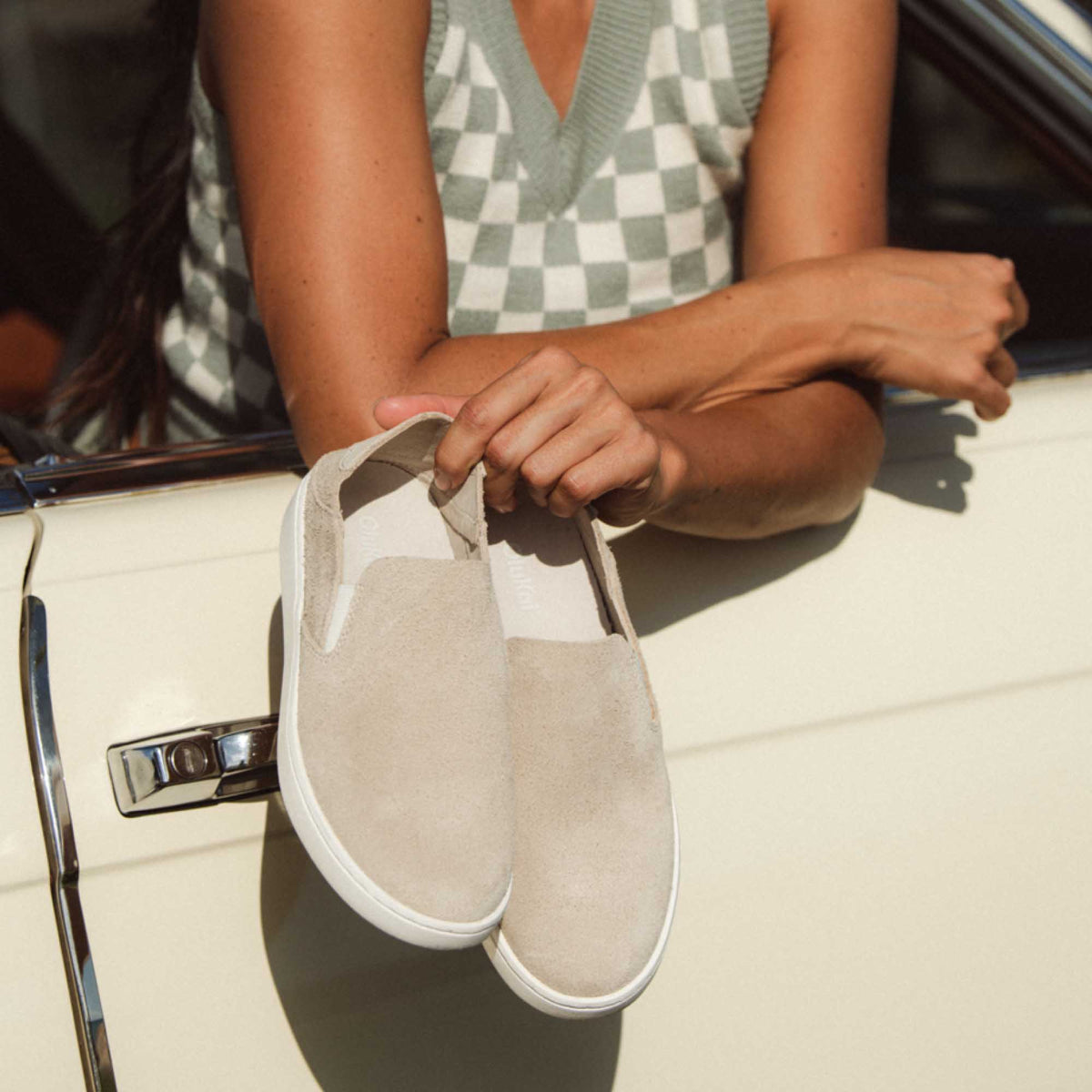 OluKai Hot Sale | Pehuea Luxe Women’s Suede Shoes - Tapa