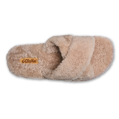 OluKai Exclusive | Hila Heu Women’s Slide Slipper Sandals - Tan