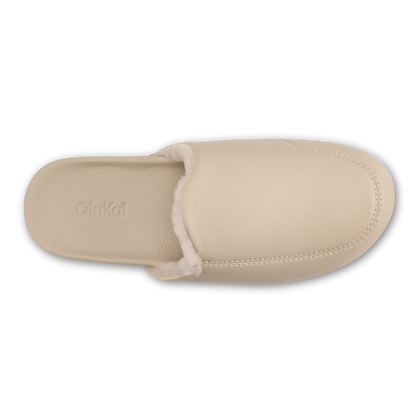 OluKai Featured | Kōnea Women’s Leather Slipper Mules - Bone