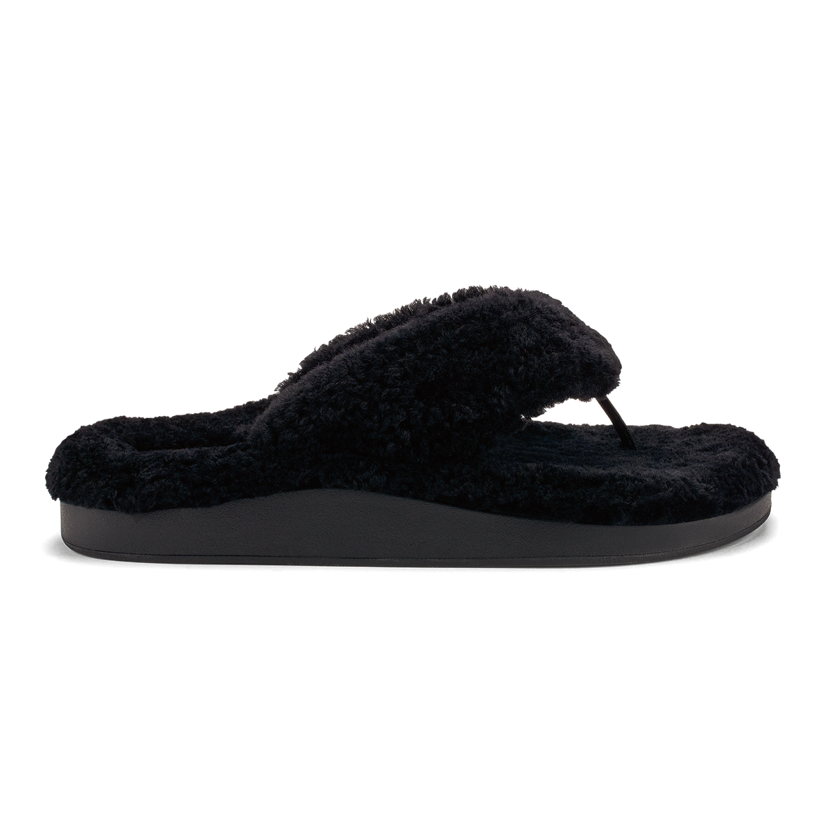 OluKai Best Price | Kīpe'a Heu Women‘s Flip Flop Slippers - Black