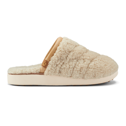 OluKai Exclusive | Pūpū Mua Women’s Shearling Mule Slipper - Tapa