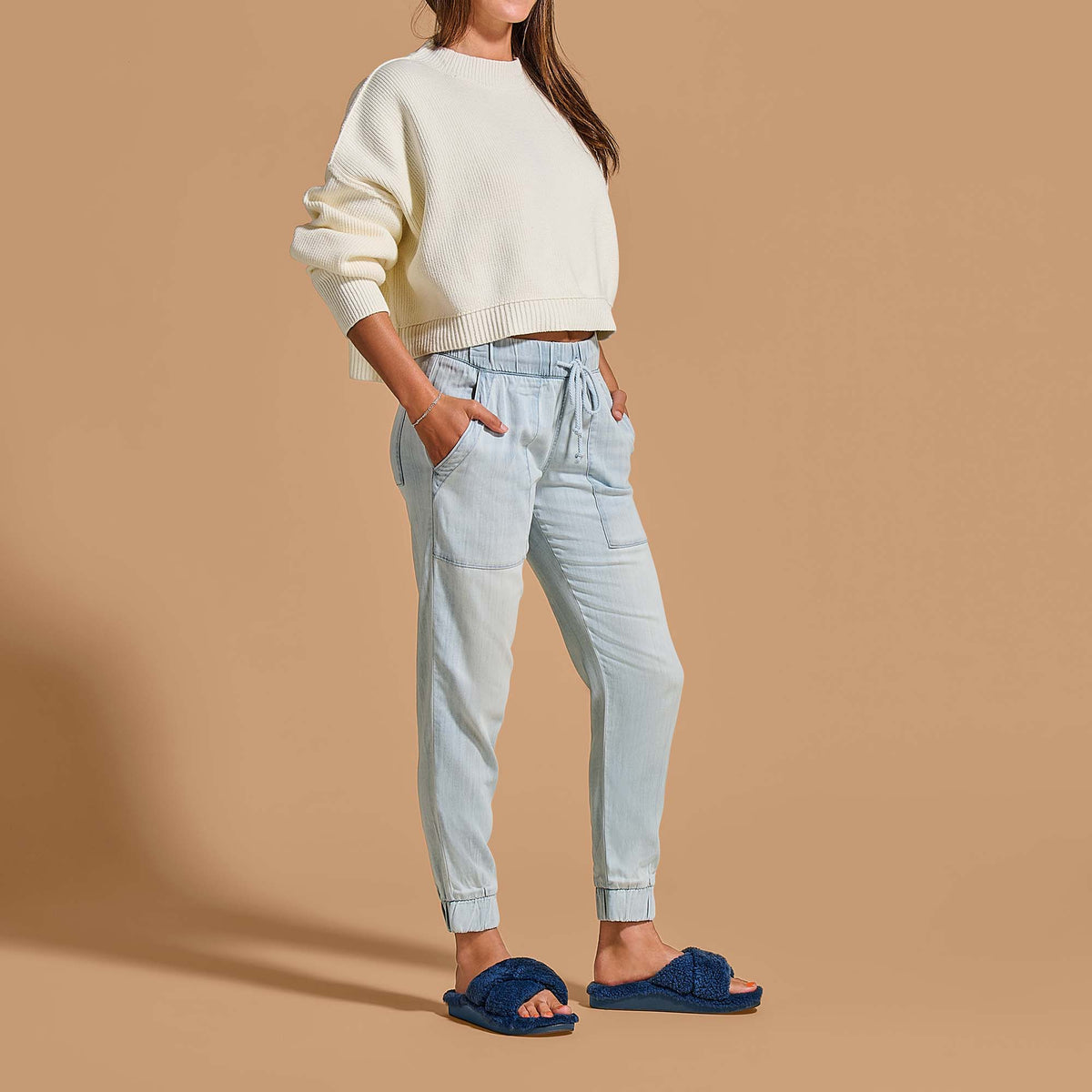 OluKai Deals | Hila Heu Women’s Slide Slipper Sandals - Moonlit Ocean