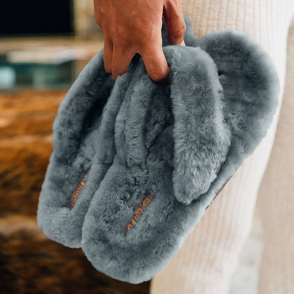 OluKai Signature | Kipe‘a Heu Women‘s Flip Flop Slippers - Storm