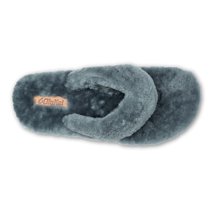 OluKai Signature | Kipe‘a Heu Women‘s Flip Flop Slippers - Storm
