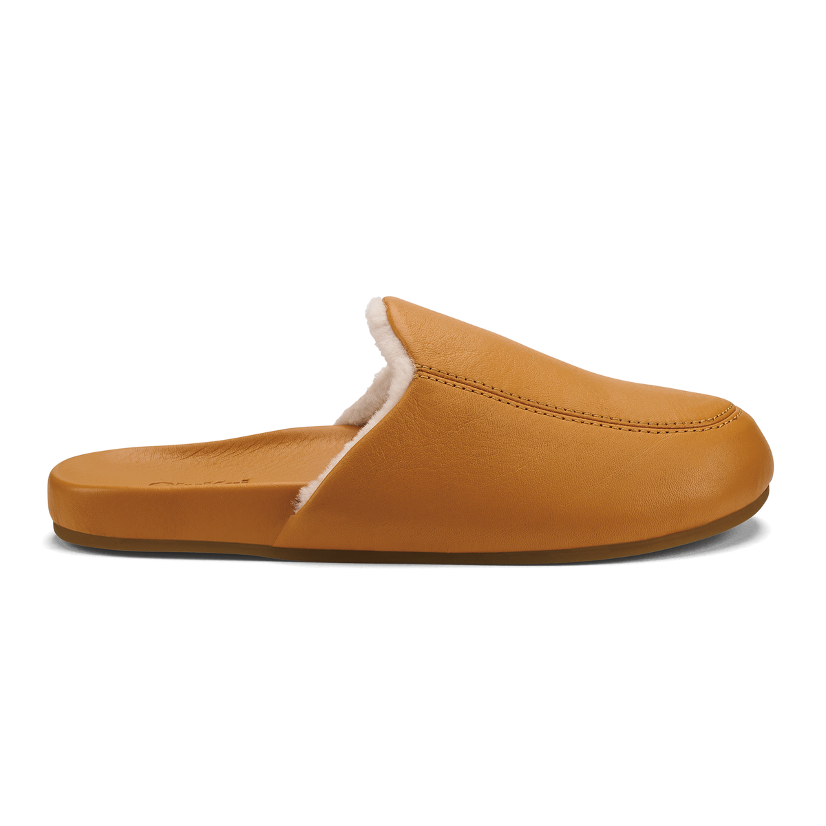 OluKai Trending | Kōnea Women’s Leather Slipper Mules - Saddle