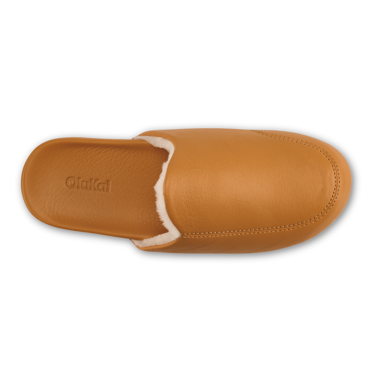 OluKai Trending | Kōnea Women’s Leather Slipper Mules - Saddle