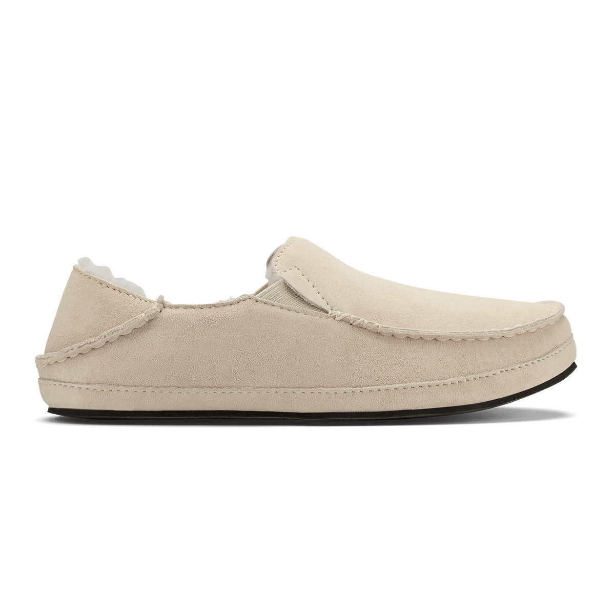 OluKai Hot Sale | Nohea Women's Leather Slippers - Bone