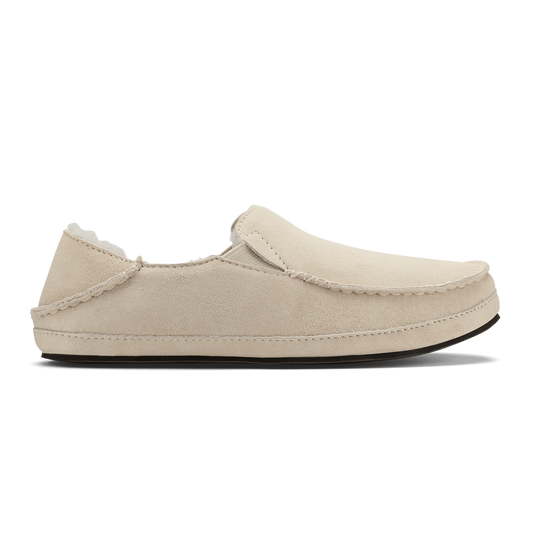 OluKai Hot Sale | Nohea Women's Leather Slippers - Bone