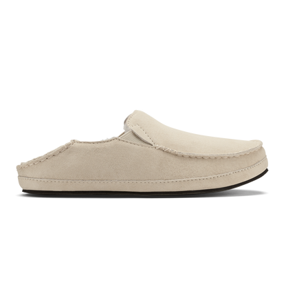 OluKai Hot Sale | Nohea Women's Leather Slippers - Bone