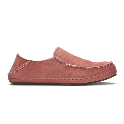 OluKai Trusted | Nohea Women's Leather Slippers - Cedarwood