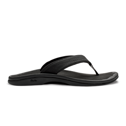 OluKai Everyday | ‘Ohana Women's Best Selling Beach Sandals - Black