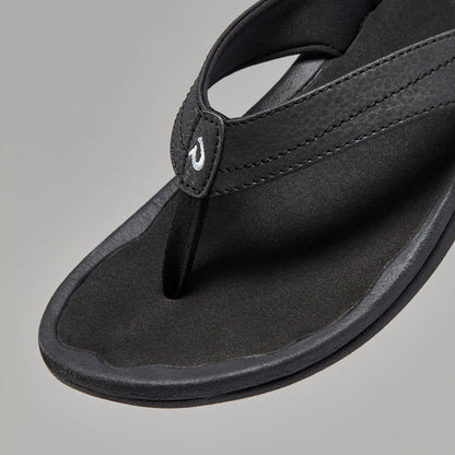 OluKai Everyday | ‘Ohana Women's Best Selling Beach Sandals - Black